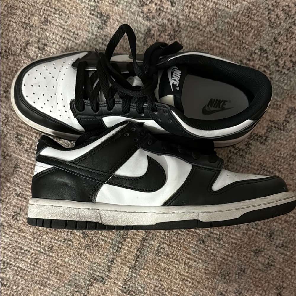 Black & White Nike Dunks